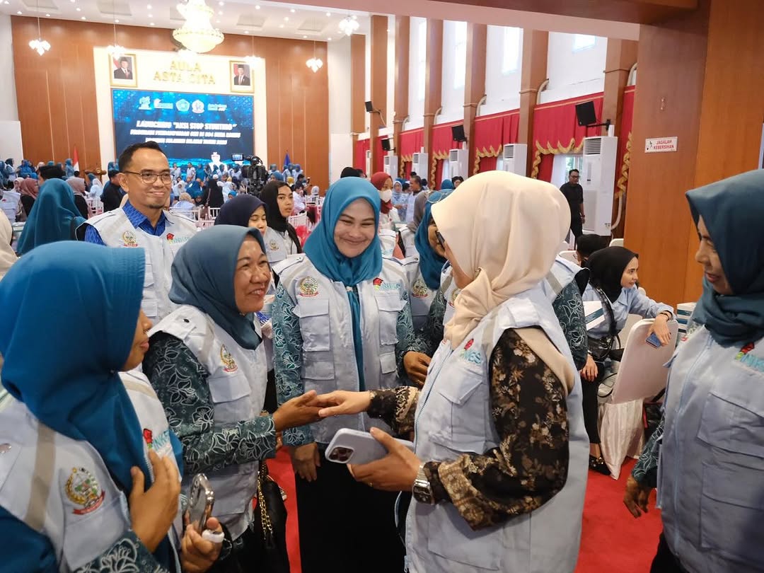 Launching AKSI STOP STUNTING di Aula Asta Cita Rujab Gubernur Sulsel